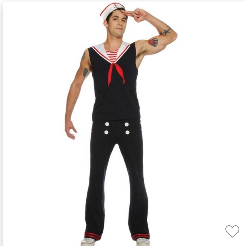 RETRO SAILOR - ADULT MEDIUM COSTUME